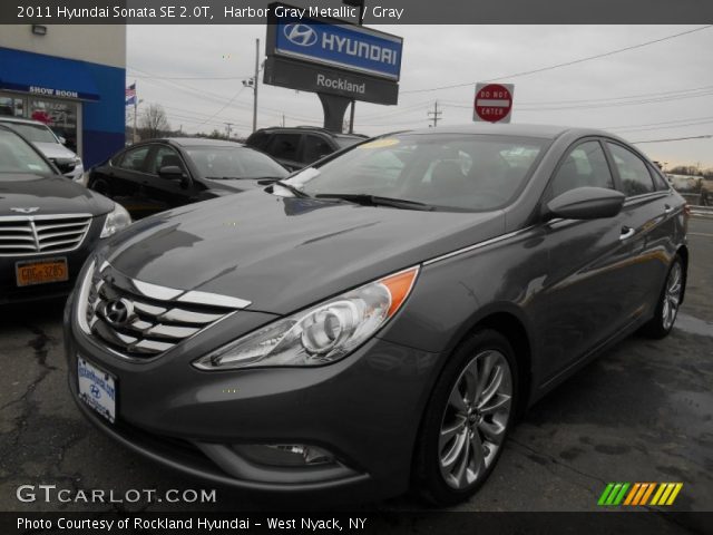 2011 Hyundai Sonata SE 2.0T in Harbor Gray Metallic