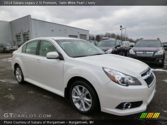 2014 Subaru Legacy 2.5i Premium in Satin White Pearl
