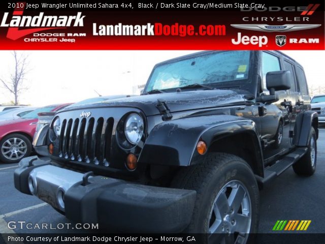 2010 Jeep Wrangler Unlimited Sahara 4x4 in Black
