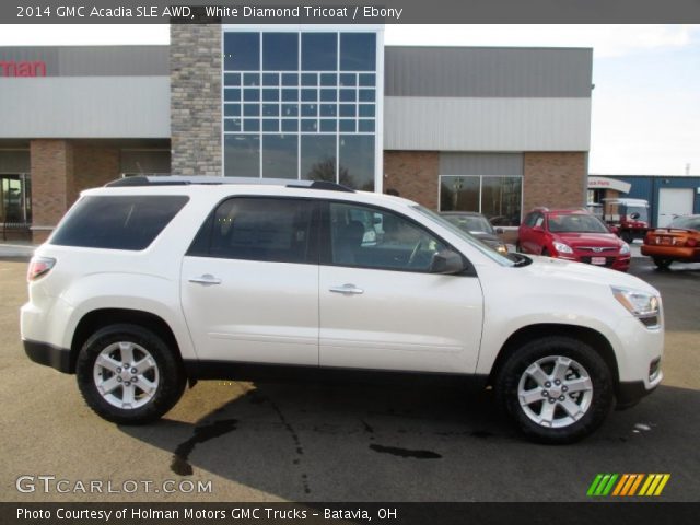 2014 GMC Acadia SLE AWD in White Diamond Tricoat