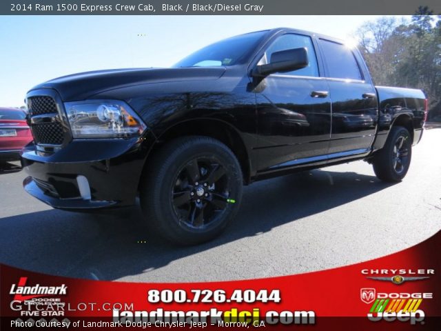 2014 Ram 1500 Express Crew Cab in Black