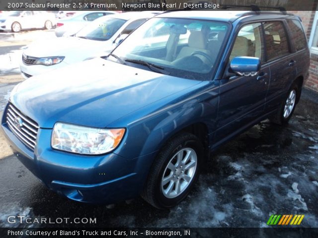 2007 Subaru Forester 2.5 X Premium in Newport Blue Pearl
