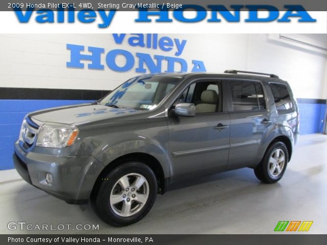 2009 Honda Pilot EX-L 4WD in Sterling Gray Metallic