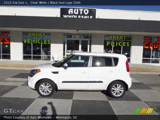 2013 Kia Soul + in Clear White