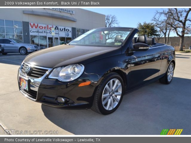 2009 Volkswagen Eos Komfort in Black Uni