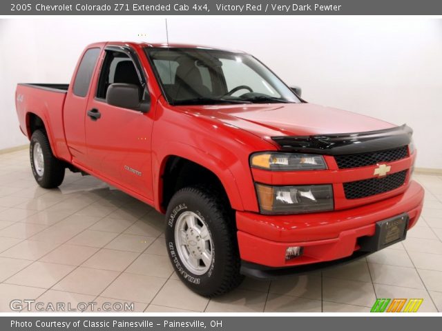 2005 Chevrolet Colorado Z71 Extended Cab 4x4 in Victory Red
