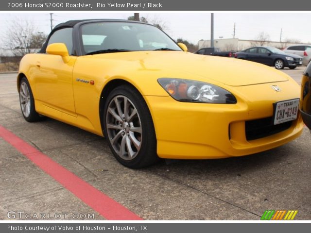 2006 Honda S2000 Roadster in Rio Yellow Pearl