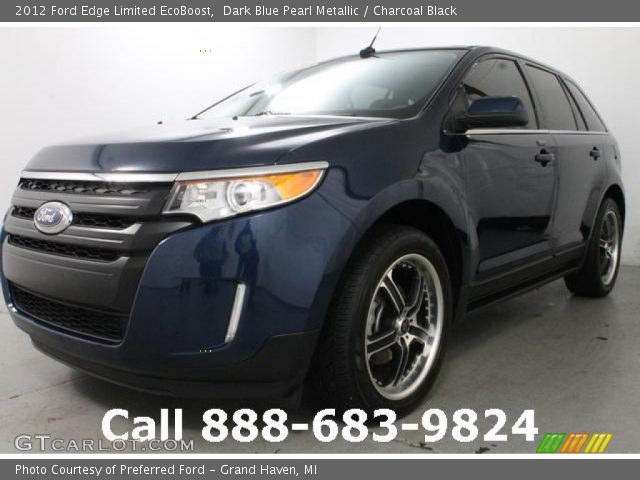 2012 Ford Edge Limited EcoBoost in Dark Blue Pearl Metallic