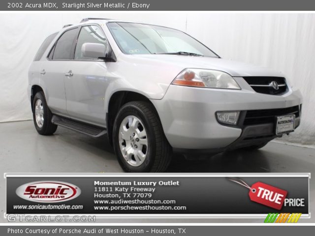 2002 Acura MDX  in Starlight Silver Metallic