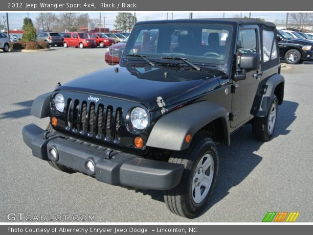 2012 Jeep Wrangler Sport 4x4 in Black