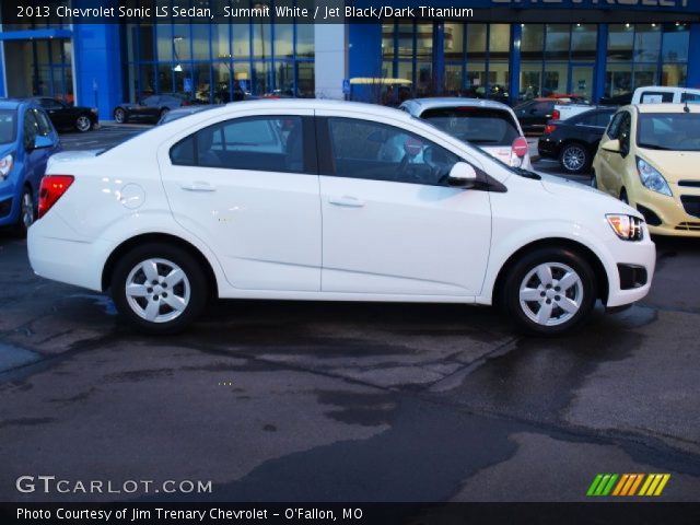 2013 Chevrolet Sonic LS Sedan in Summit White
