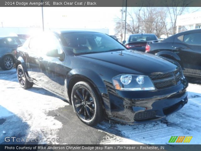 2014 Dodge Avenger SE in Black Clear Coat