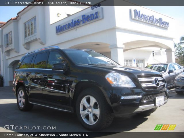 2012 Mercedes-Benz GL 450 4Matic in Black