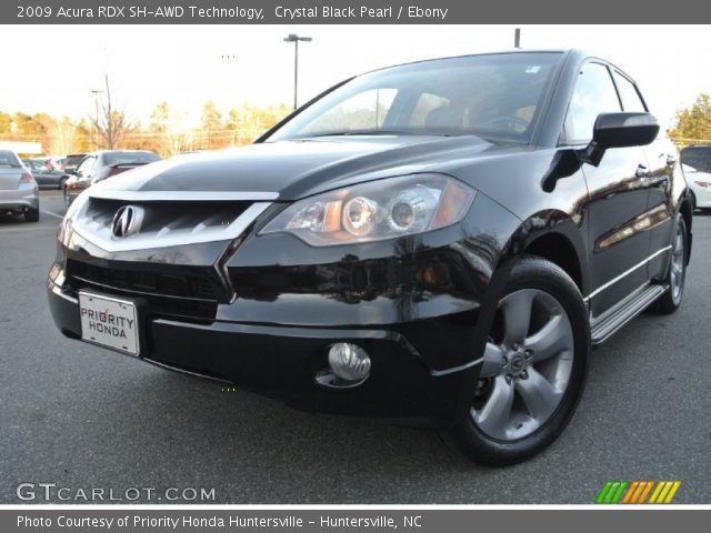 2009 Acura RDX SH-AWD Technology in Crystal Black Pearl