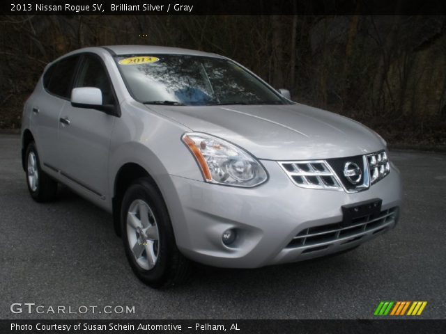 2013 Nissan Rogue SV in Brilliant Silver