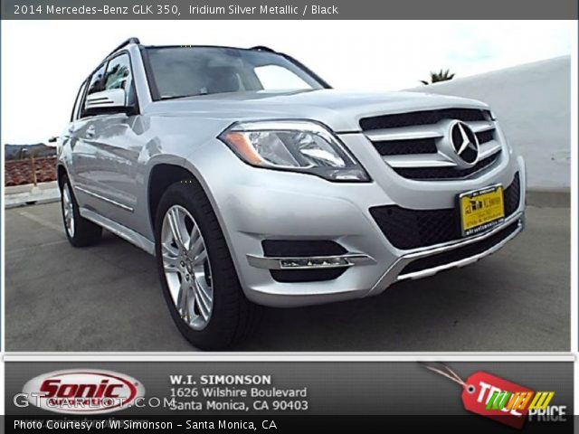 2014 Mercedes-Benz GLK 350 in Iridium Silver Metallic