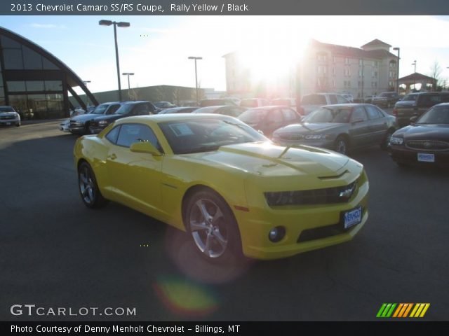 2013 Chevrolet Camaro SS/RS Coupe in Rally Yellow