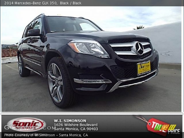 2014 Mercedes-Benz GLK 350 in Black