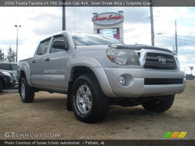 2009 Toyota Tacoma V6 TRD Double Cab 4x4 in Silver Streak Mica