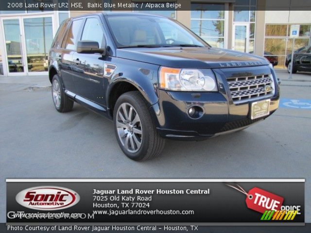 2008 Land Rover LR2 HSE in Baltic Blue Metallic