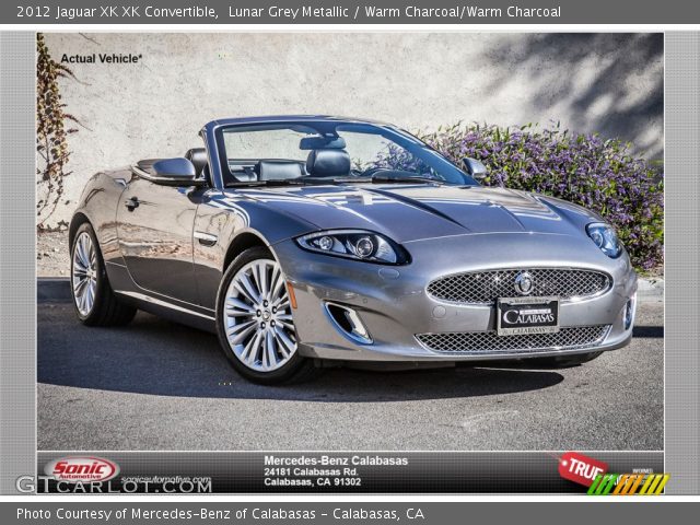 2012 Jaguar XK XK Convertible in Lunar Grey Metallic