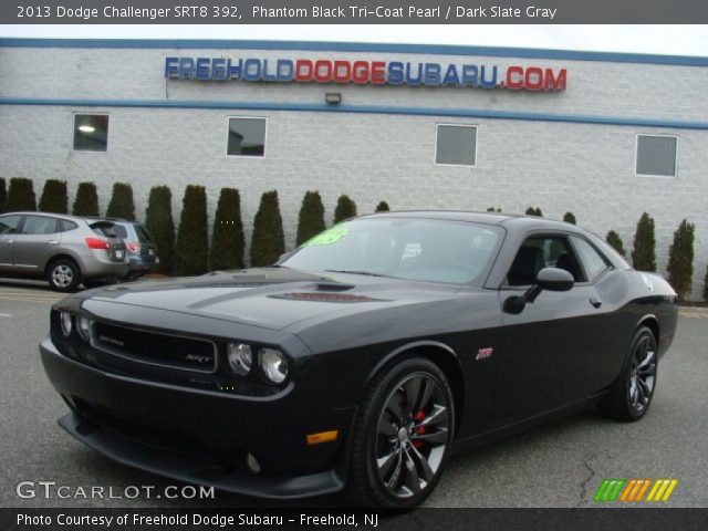 2013 Dodge Challenger SRT8 392 in Phantom Black Tri-Coat Pearl