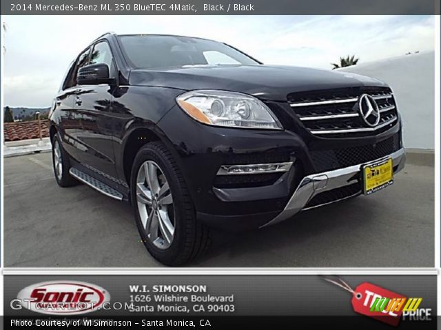 2014 Mercedes-Benz ML 350 BlueTEC 4Matic in Black