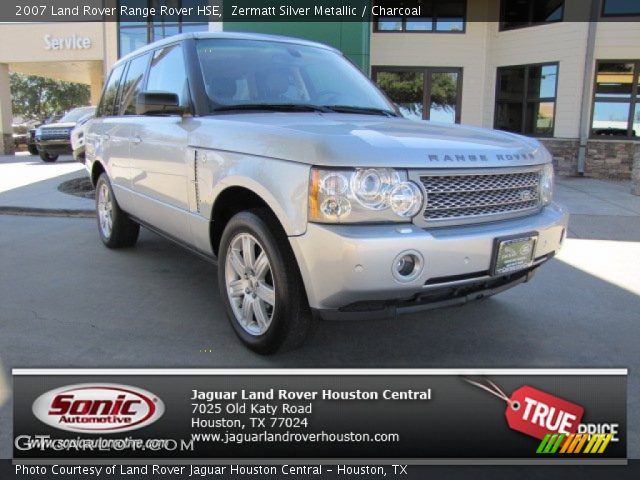 2007 Land Rover Range Rover HSE in Zermatt Silver Metallic