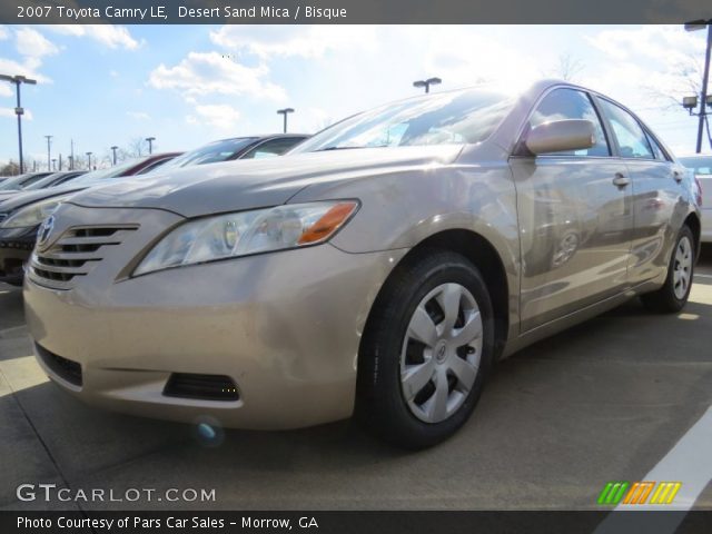 2007 Toyota Camry LE in Desert Sand Mica