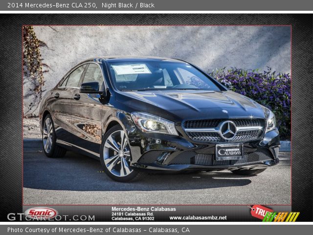 2014 Mercedes-Benz CLA 250 in Night Black