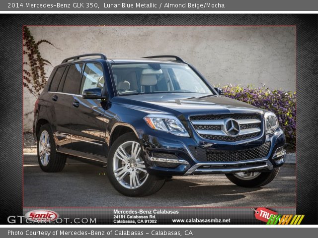 2014 Mercedes-Benz GLK 350 in Lunar Blue Metallic