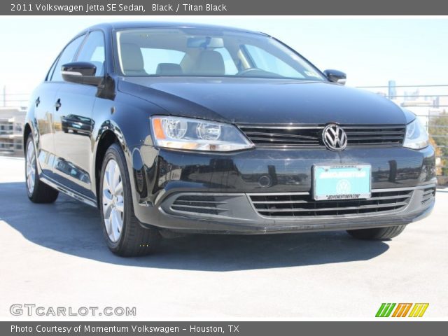2011 Volkswagen Jetta SE Sedan in Black