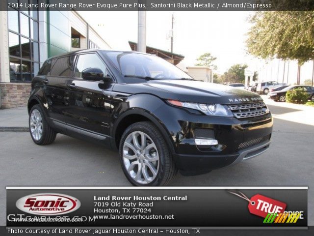 2014 Land Rover Range Rover Evoque Pure Plus in Santorini Black Metallic