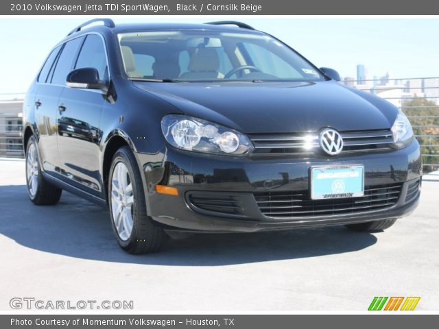 2010 Volkswagen Jetta TDI SportWagen in Black