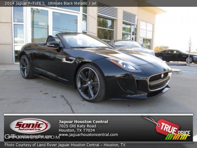 2014 Jaguar F-TYPE S in Ultimate Black Metallic