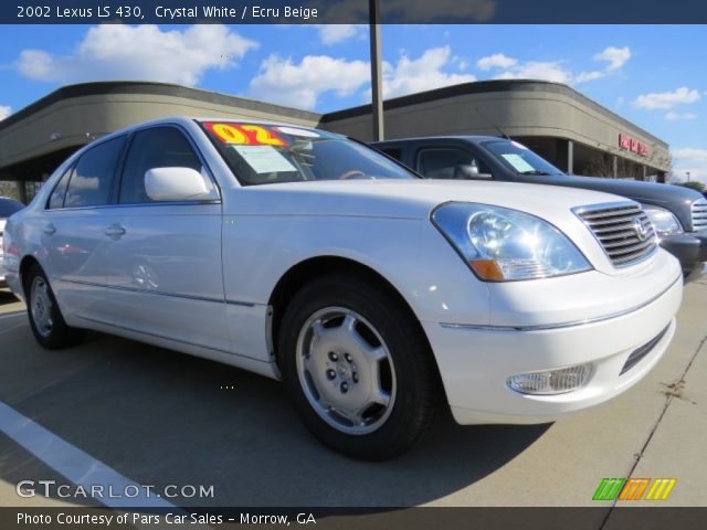 2002 Lexus LS 430 in Crystal White