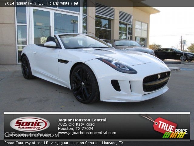 2014 Jaguar F-TYPE S in Polaris White