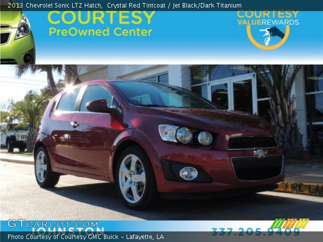2013 Chevrolet Sonic LTZ Hatch in Crystal Red Tintcoat