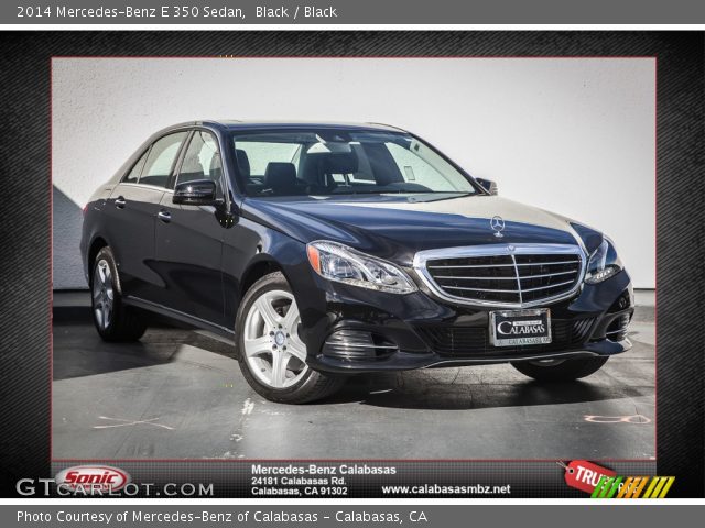 2014 Mercedes-Benz E 350 Sedan in Black