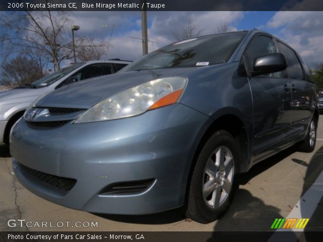 2006 Toyota Sienna CE in Blue Mirage Metallic