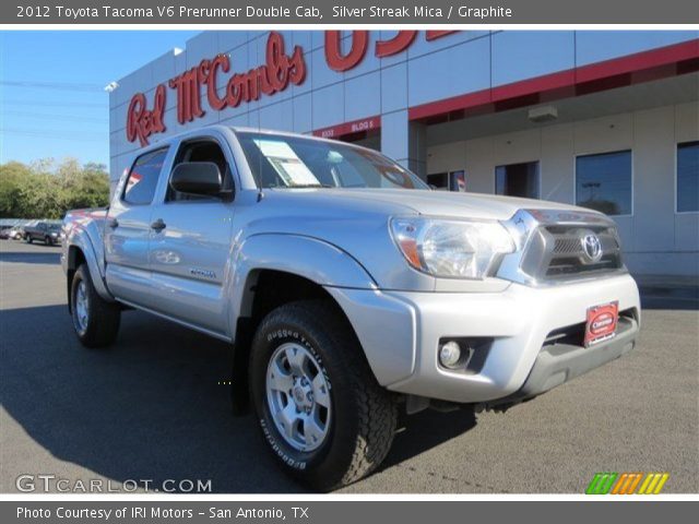 2012 Toyota Tacoma V6 Prerunner Double Cab in Silver Streak Mica