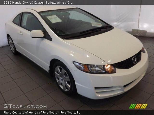 2010 Honda Civic LX Coupe in Taffeta White