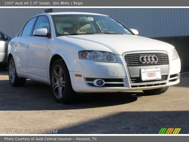 2007 Audi A4 2.0T Sedan in Ibis White