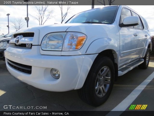 2005 Toyota Sequoia Limited in Natural White