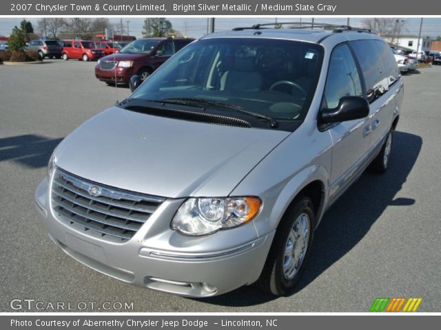 2007 Chrysler Town & Country Limited in Bright Silver Metallic