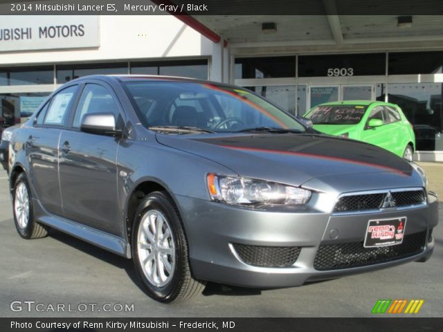 2014 Mitsubishi Lancer ES in Mercury Gray