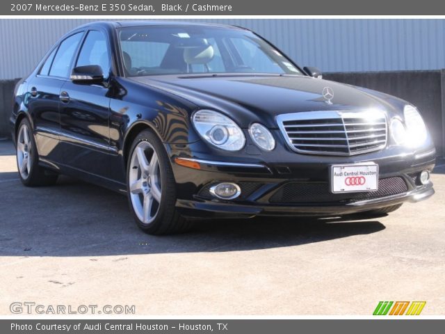 2007 Mercedes-Benz E 350 Sedan in Black