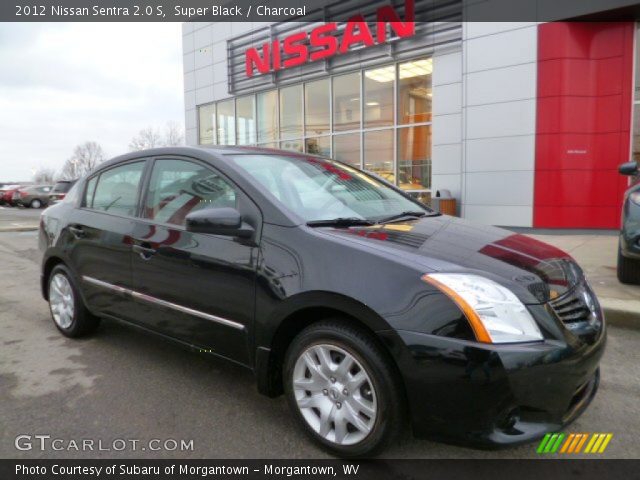 2012 Nissan Sentra 2.0 S in Super Black