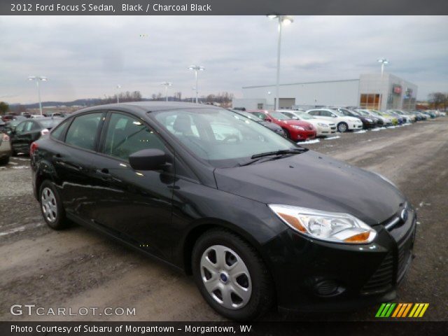 2012 Ford Focus S Sedan in Black