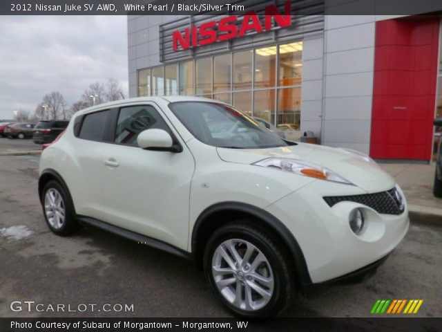 2012 Nissan Juke SV AWD in White Pearl